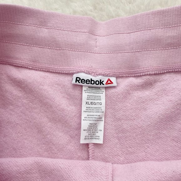 Reebok Women's Relaxed Fit Running Short, Pink, XL - Picture 3 of 8